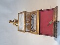 A Rare Palais Royal Musical Automaton Organ Grinder in Gilt Bronze and Mother-of-Pearl Jewellery box