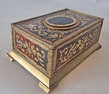 Rare Boulle Tortoiseshell Singing Bird Box 