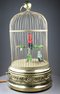 Antique Double singing birds-in-cage, most probably Bontems