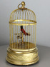 A small singing bird-in-cage, by Bontems