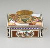 Silver-gilt and pictorial enamel singing bird box, by Karl Griesbaum