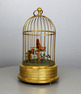 Vintage small double singing birds-in-cage, by Karl Griesbaum