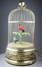 Antique Double singing birds-in-cage, most probably Bontems