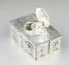 Silver singing bird box, by Karl Griesbaum