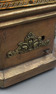 Antique large single singing bird in cage, by Bontems