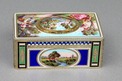 Antique silver-gilt and full painted enamel singing bird box, by Karl Griesbaum,