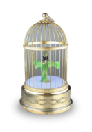 Small Antique Singing Bird Cage