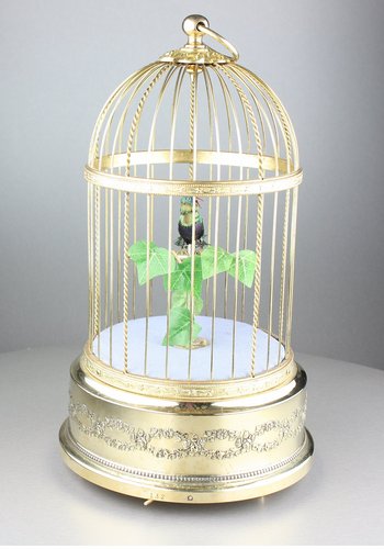 Small Antique Singing Bird Cage