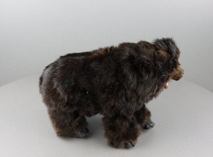 Antique Walking bear automaton by Roullet Descamps