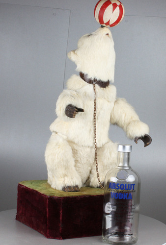 An extremely rare antique performing polar bear musical automaton, by Roullet & Decamps