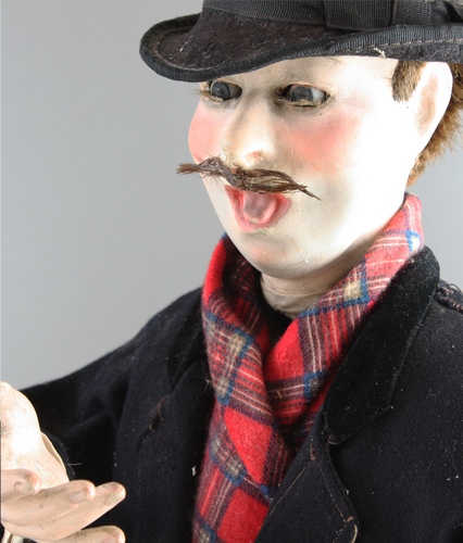 A large and rare Antique electric Valda Throat Pastilles window display automaton, by Phalibois